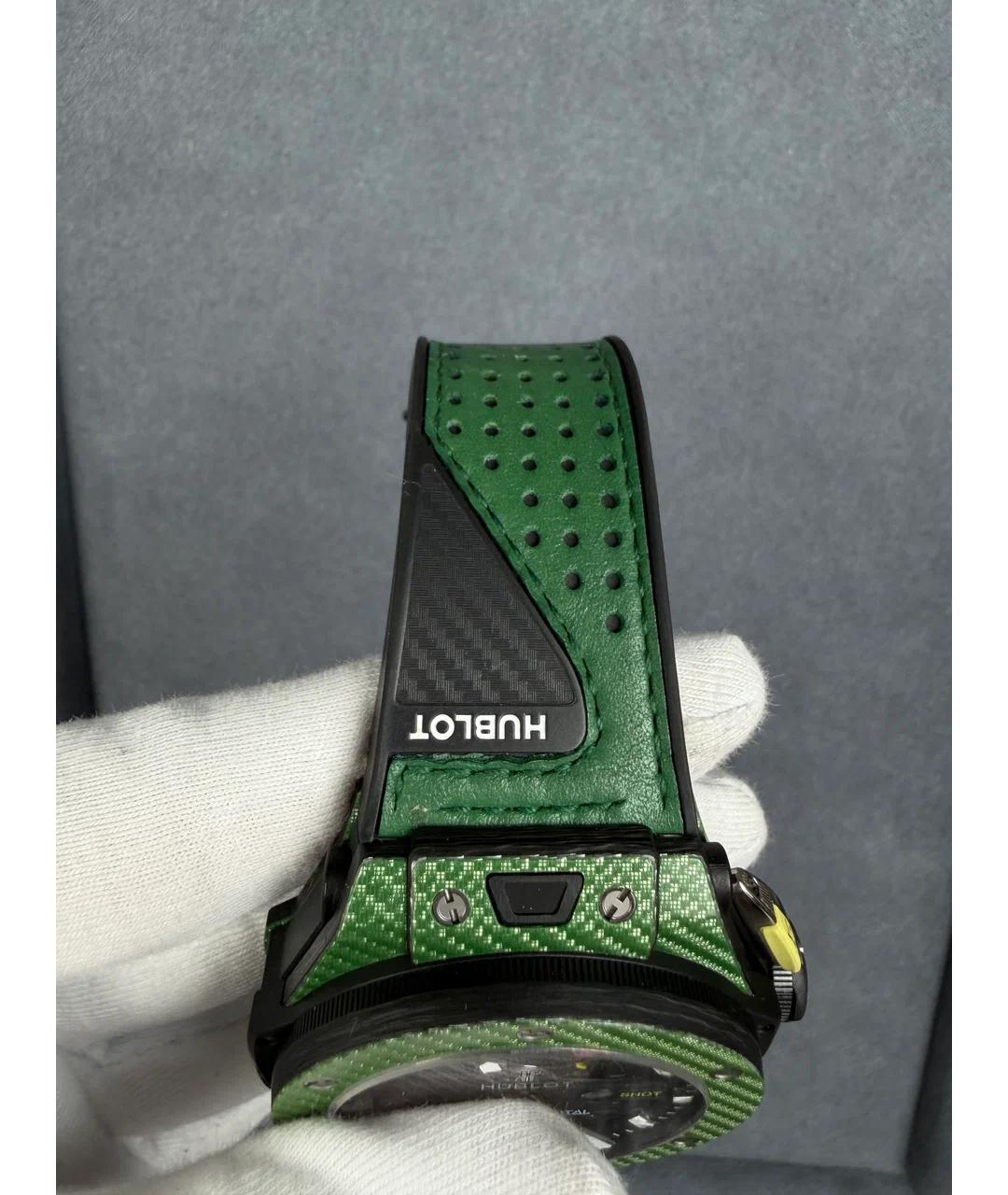 HUBLOT Черные карбоновые часы, фото 7