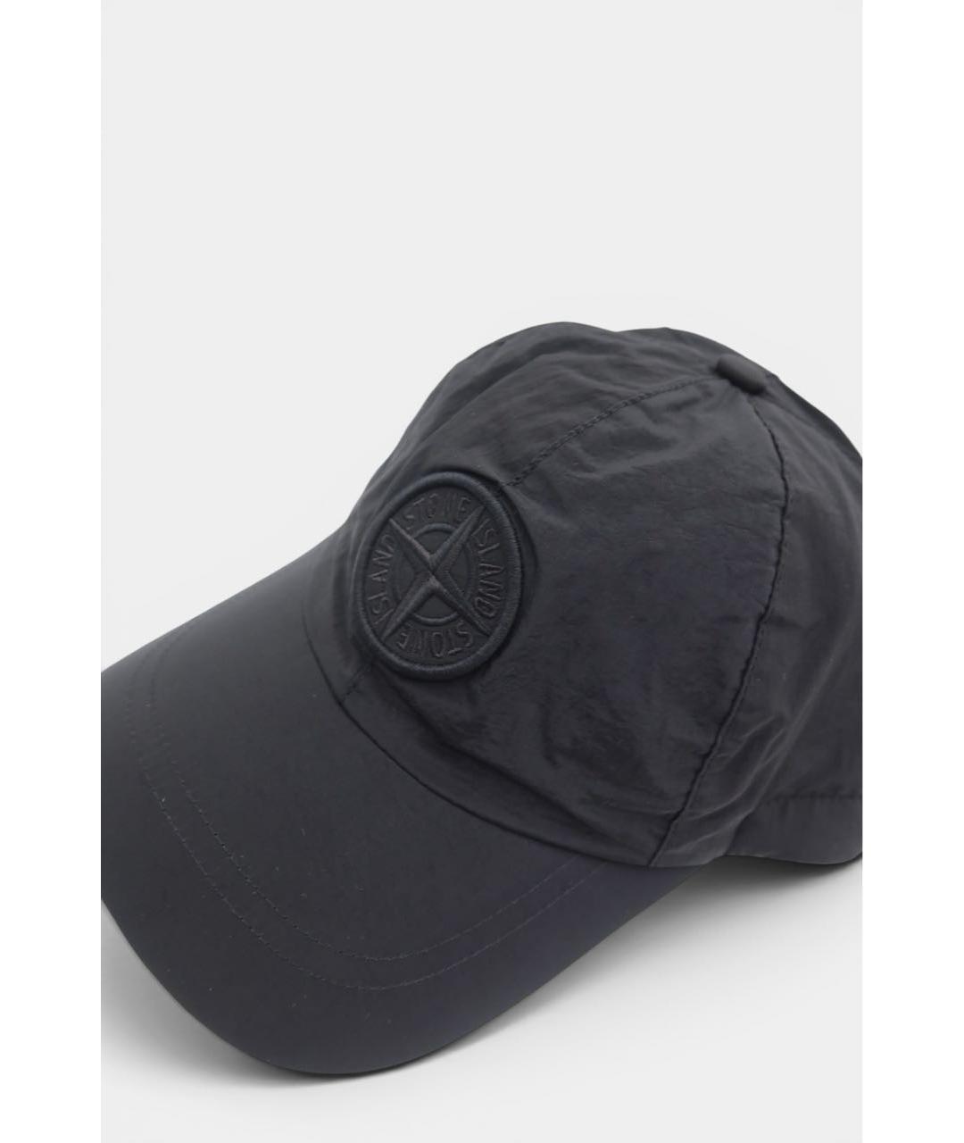 STONE ISLAND Черная кепка/бейсболка, фото 2