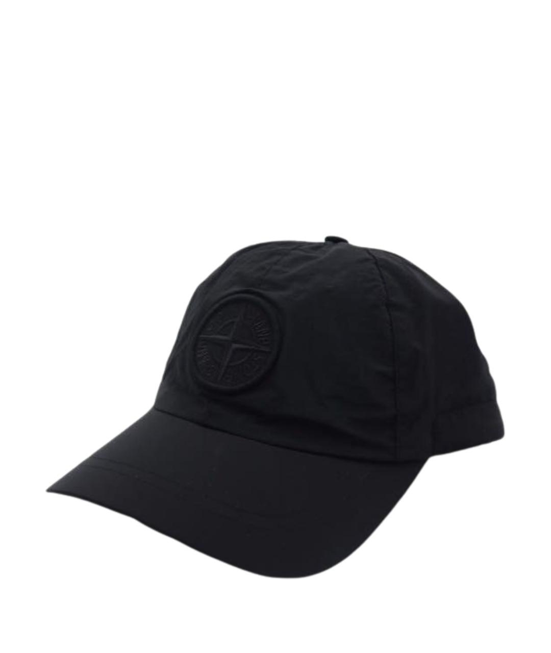 STONE ISLAND Черная кепка/бейсболка, фото 1