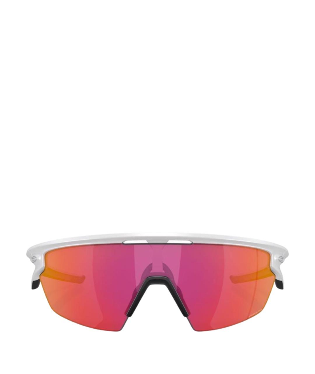 OAKLEY Белые пластиковые солнцезащитные очки, фото 1