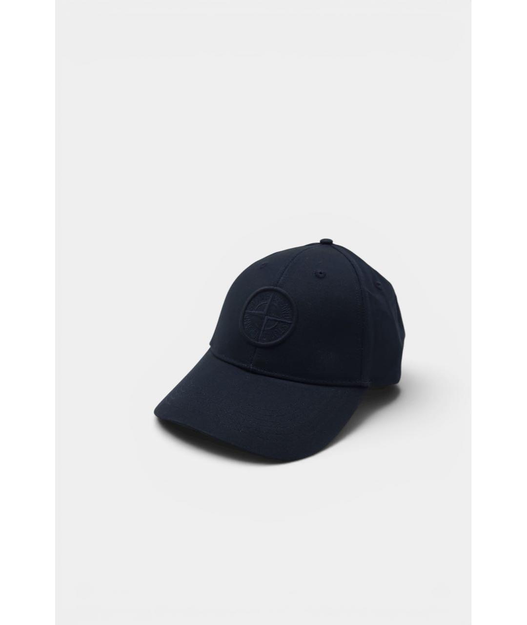 STONE ISLAND Синяя хлопковая кепка/бейсболка, фото 6