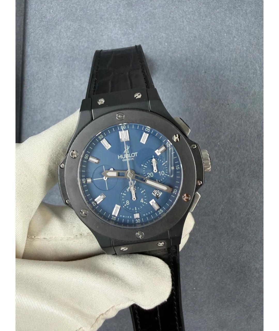 HUBLOT Синие керамические часы, фото 2