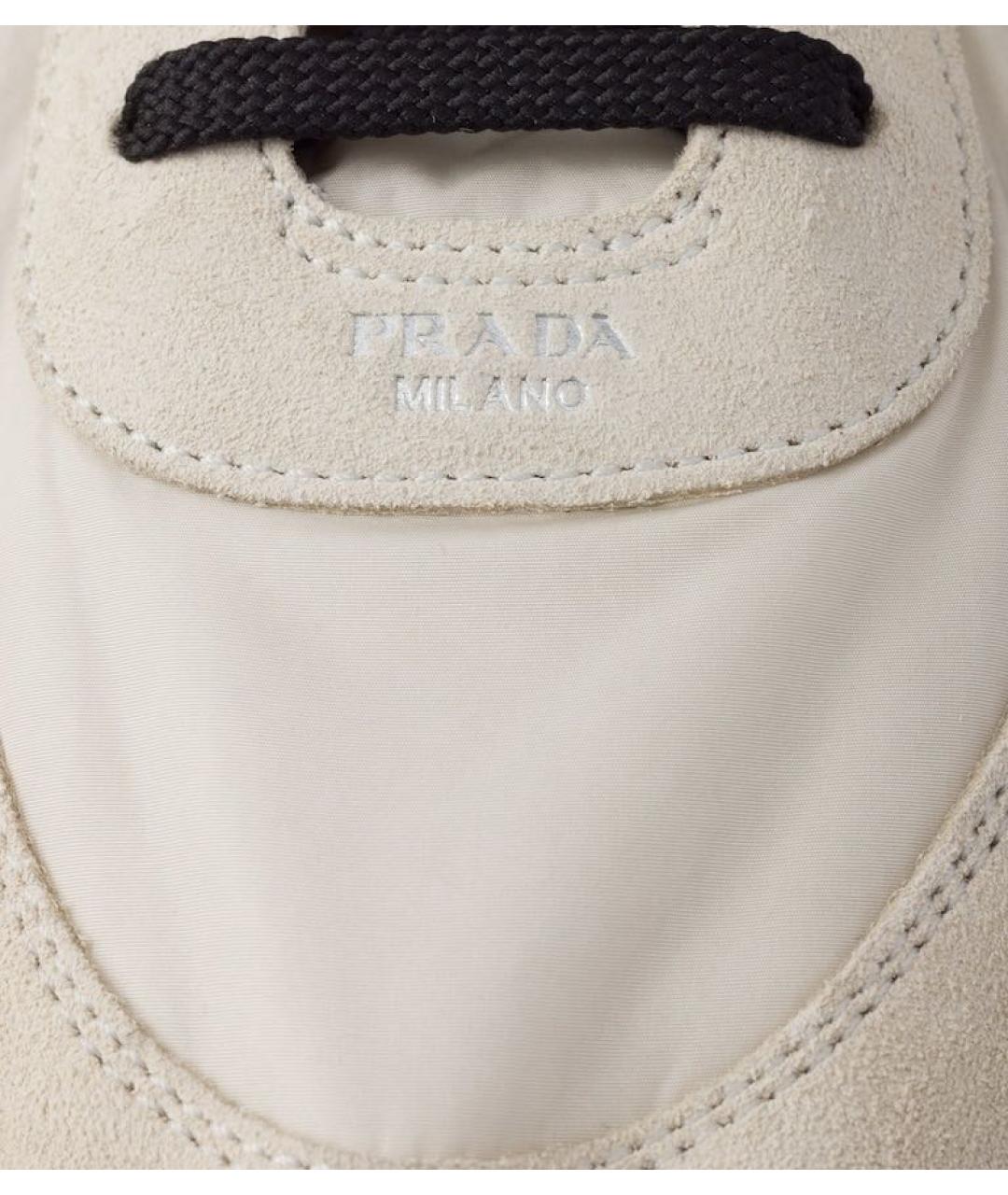 PRADA Замшевые кроссовки, фото 3