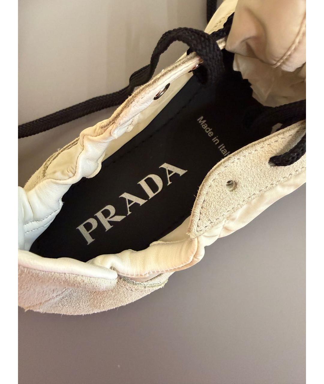 PRADA Замшевые кроссовки, фото 4
