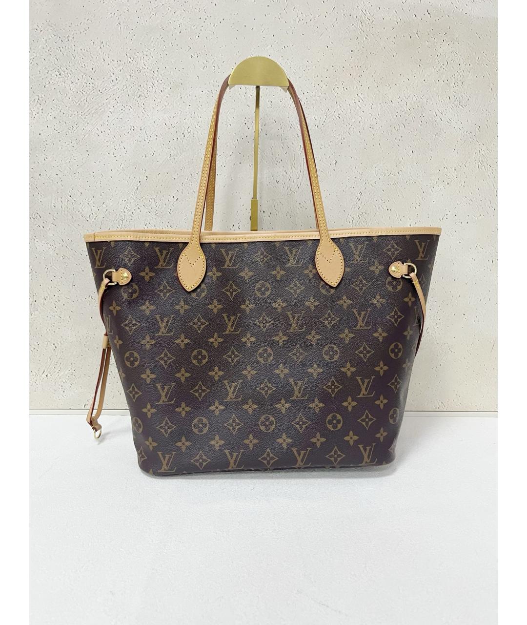 LOUIS VUITTON Коричневая сумка тоут, фото 2