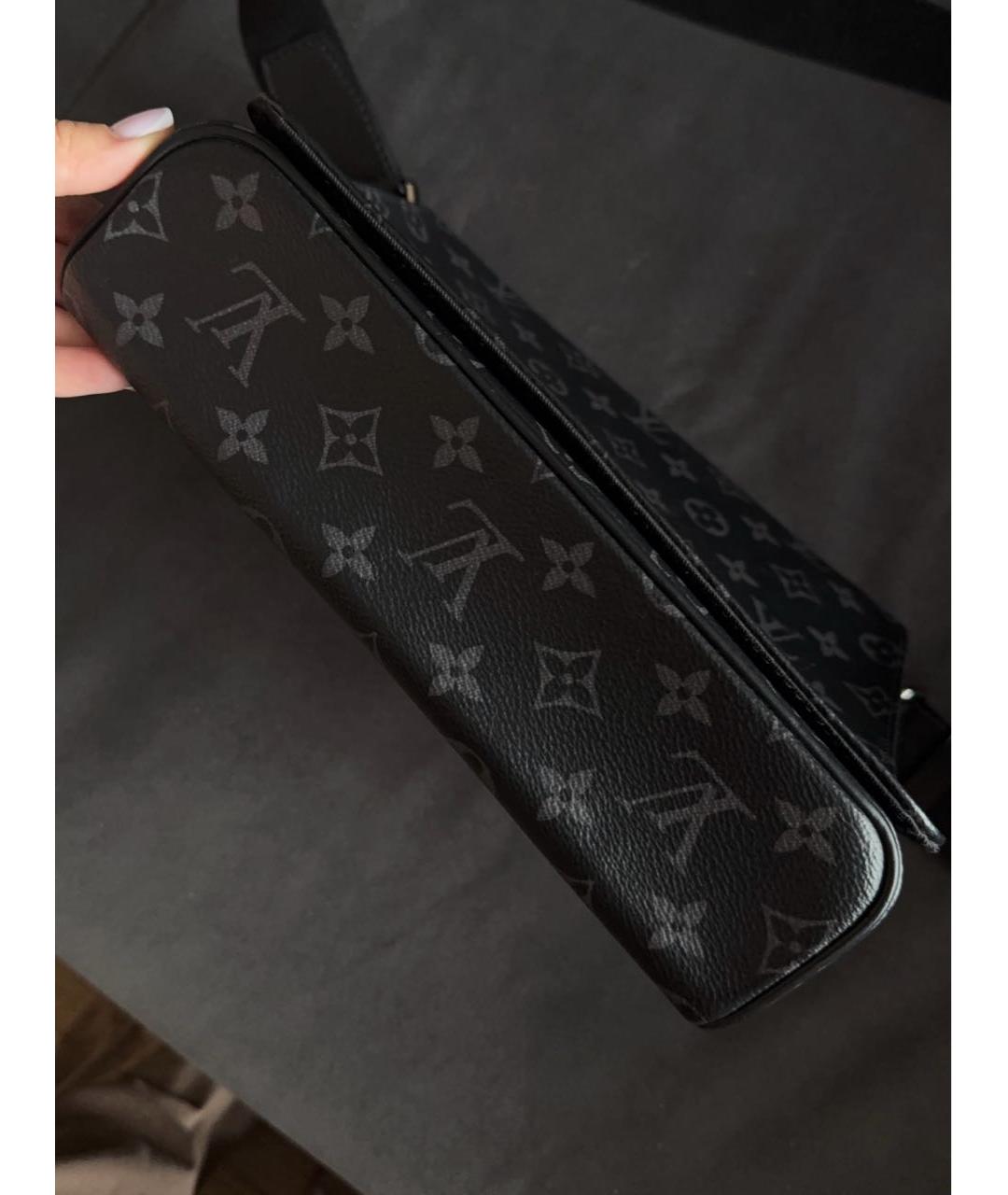 LOUIS VUITTON Черная сумка на плечо, фото 4