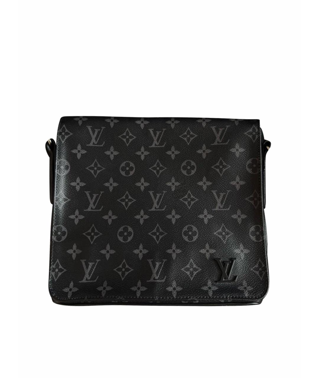 LOUIS VUITTON Черная сумка на плечо, фото 1