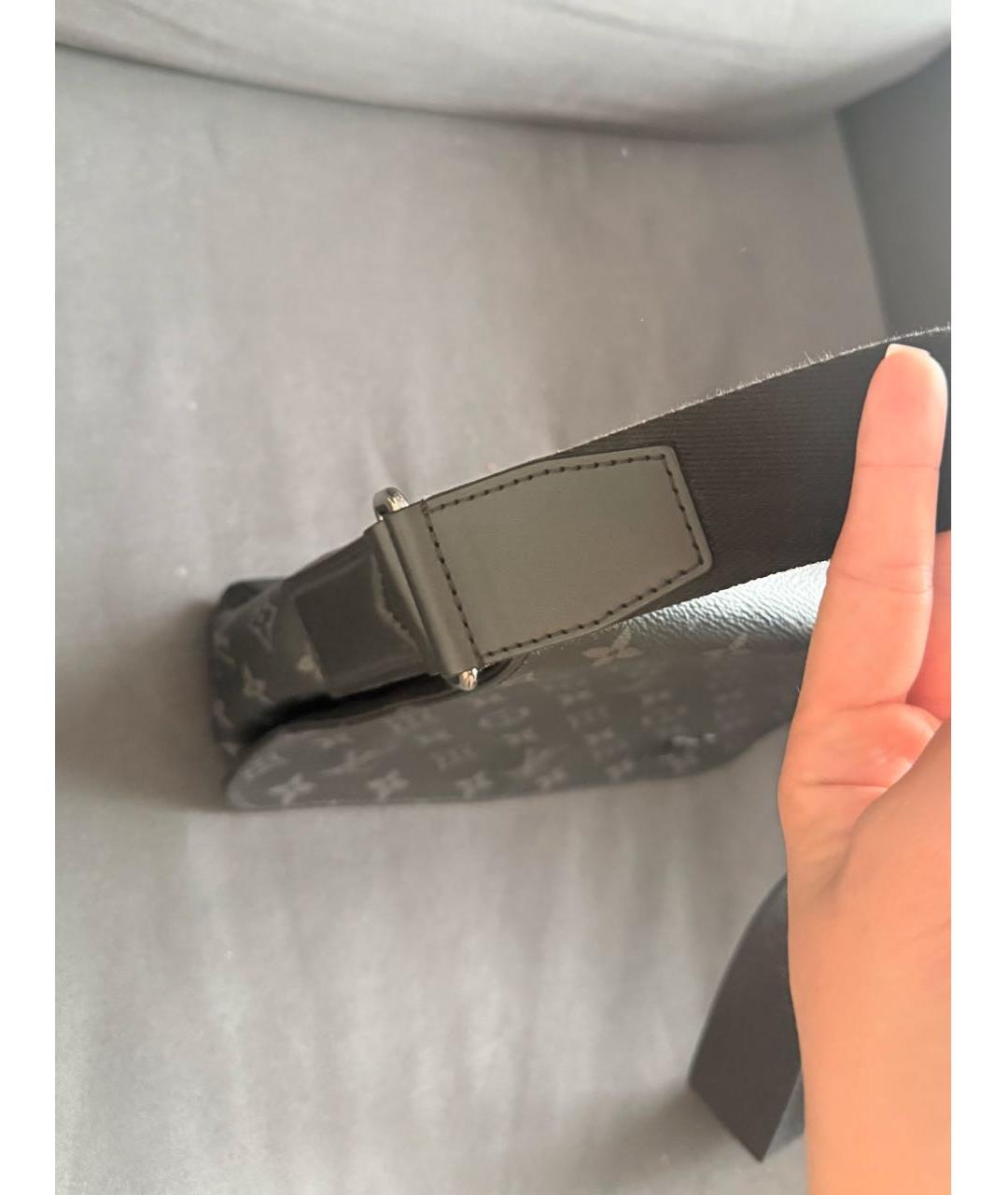 LOUIS VUITTON Черная сумка на плечо, фото 7