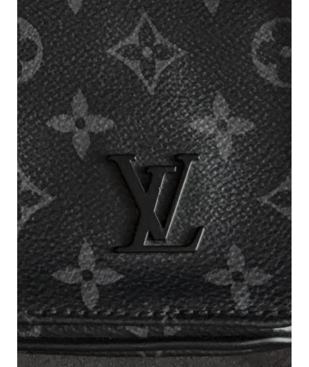 LOUIS VUITTON Черная сумка на плечо, фото 8