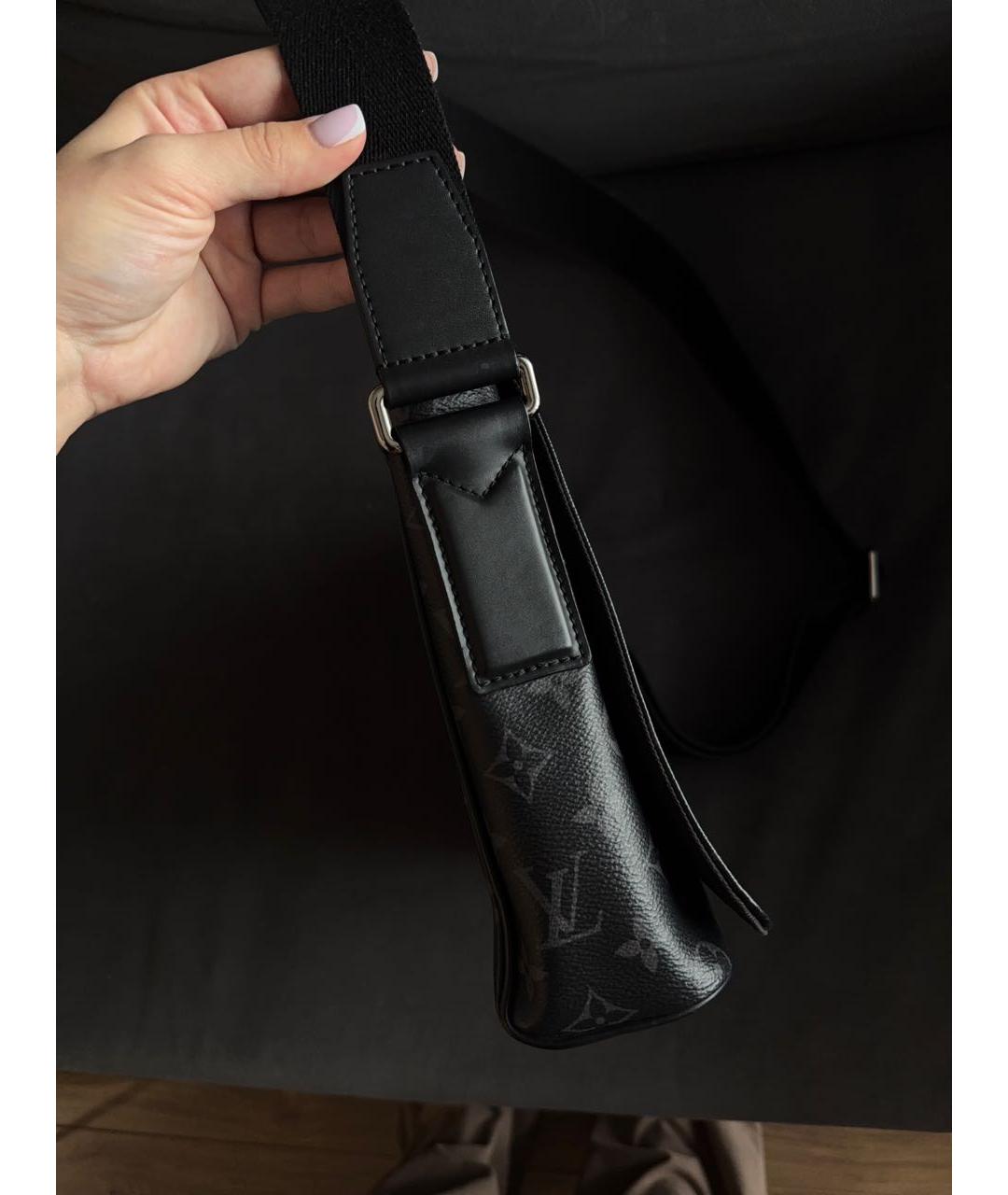 LOUIS VUITTON Черная сумка на плечо, фото 3