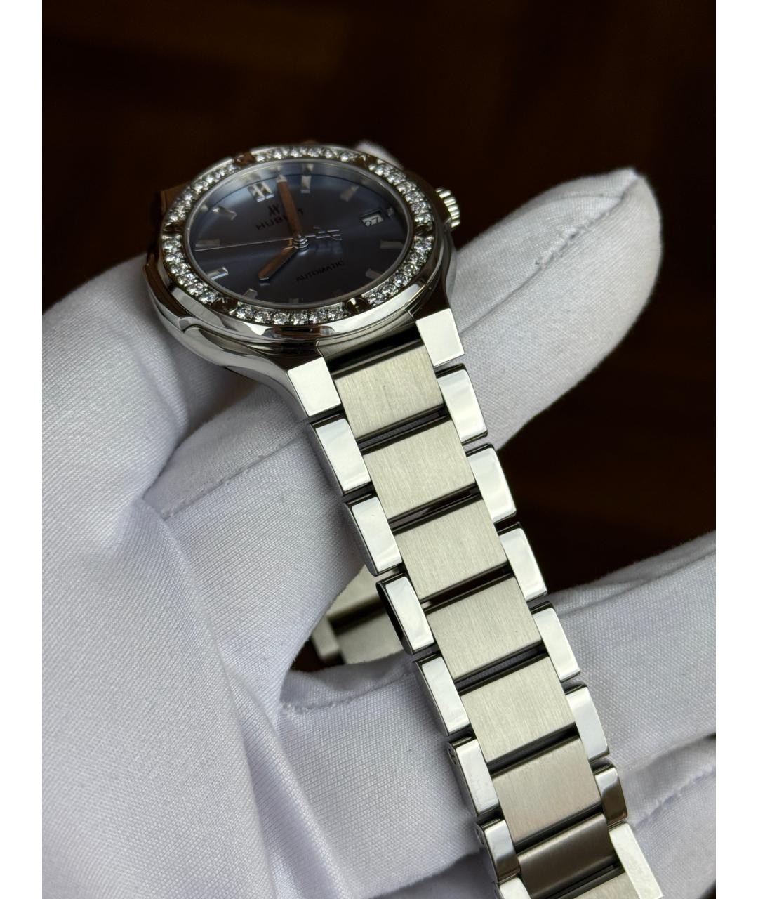 HUBLOT Голубые часы, фото 7