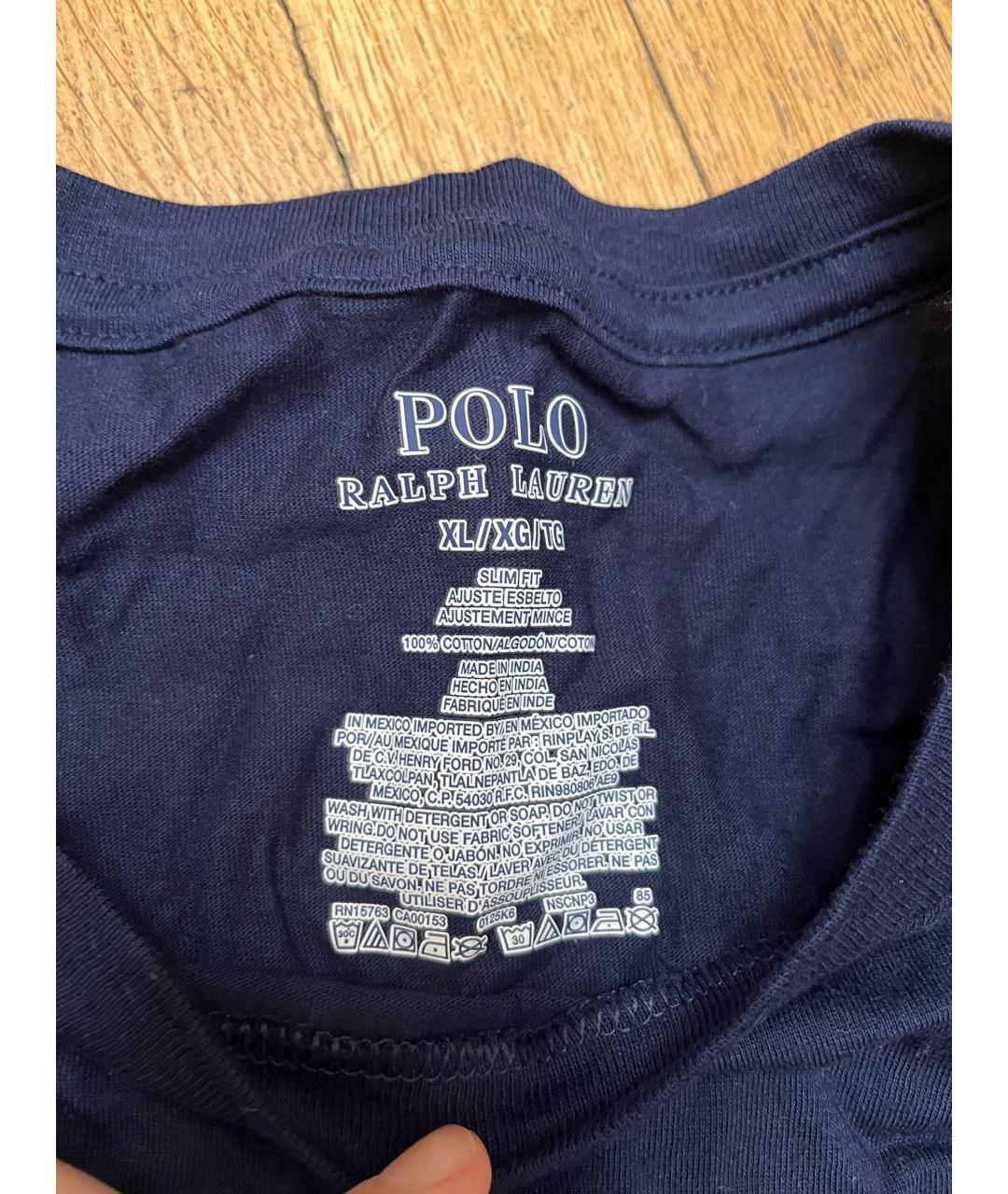 POLO RALPH LAUREN Мульти хлопковая футболка, фото 3