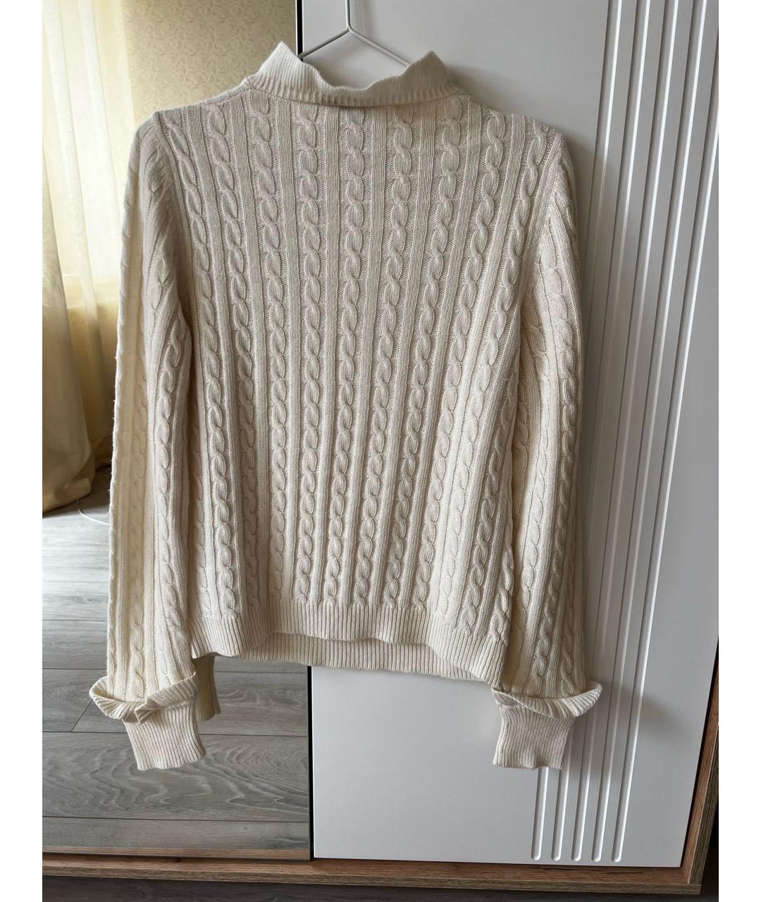 RED VALENTINO Бежевый вискозный джемпер / свитер, фото 3