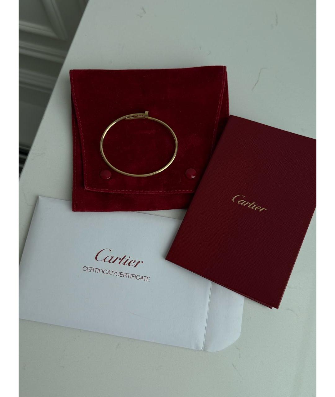 CARTIER Золотой браслет из желтого золота, фото 4