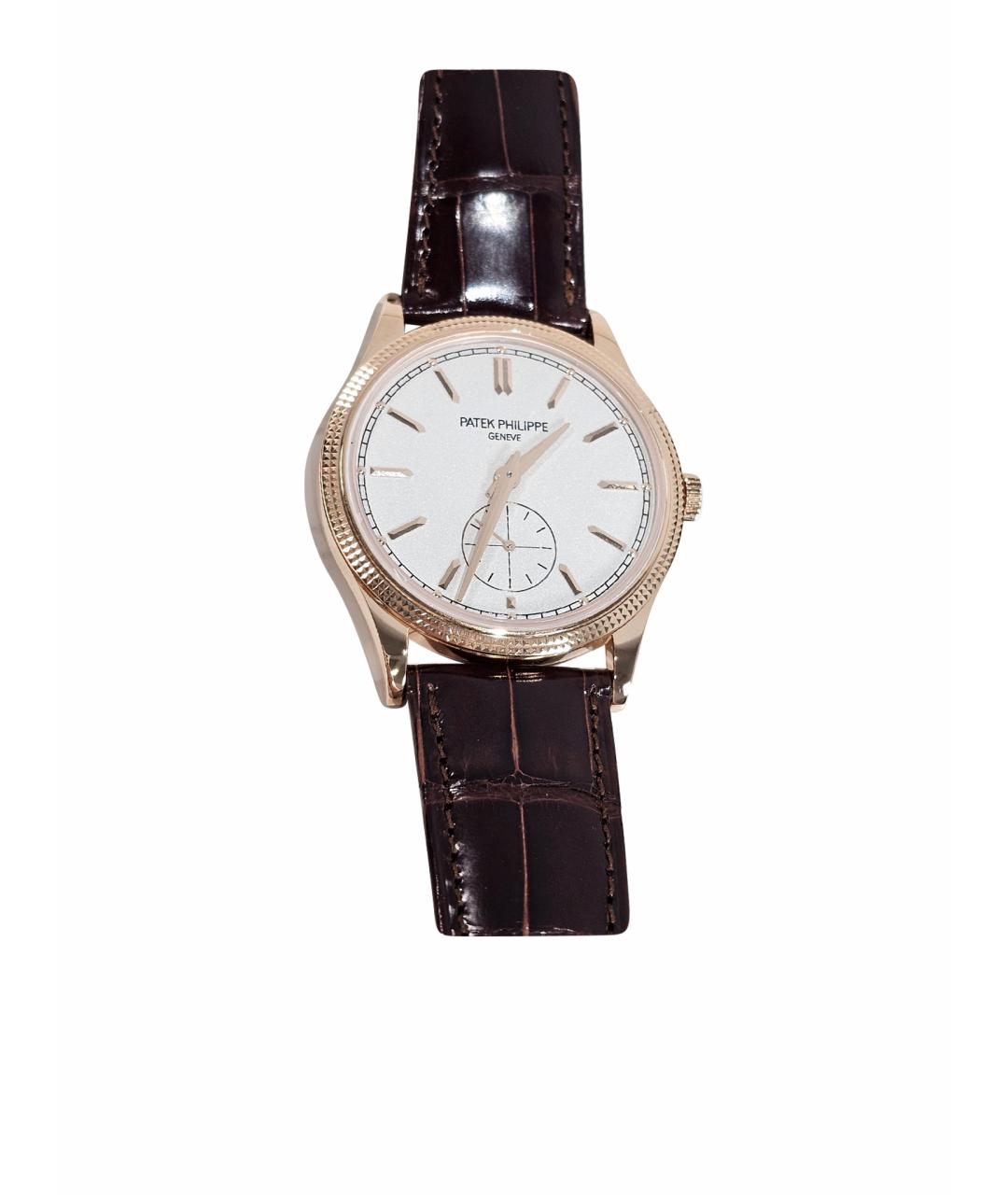PATEK PHILIPPE Белые часы из розового золота, фото 1
