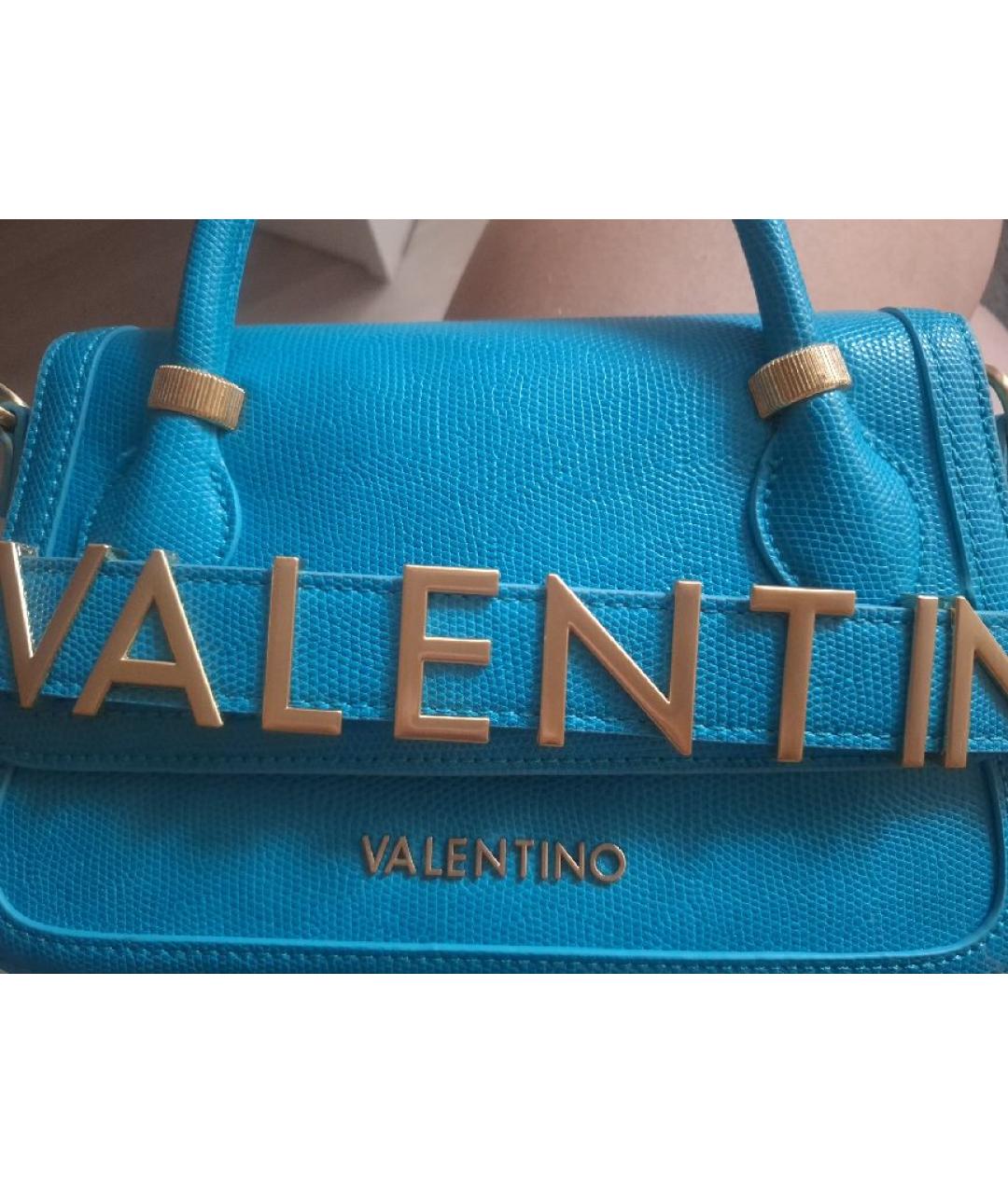 VALENTINO Бирюзовая сумка через плечо, фото 2