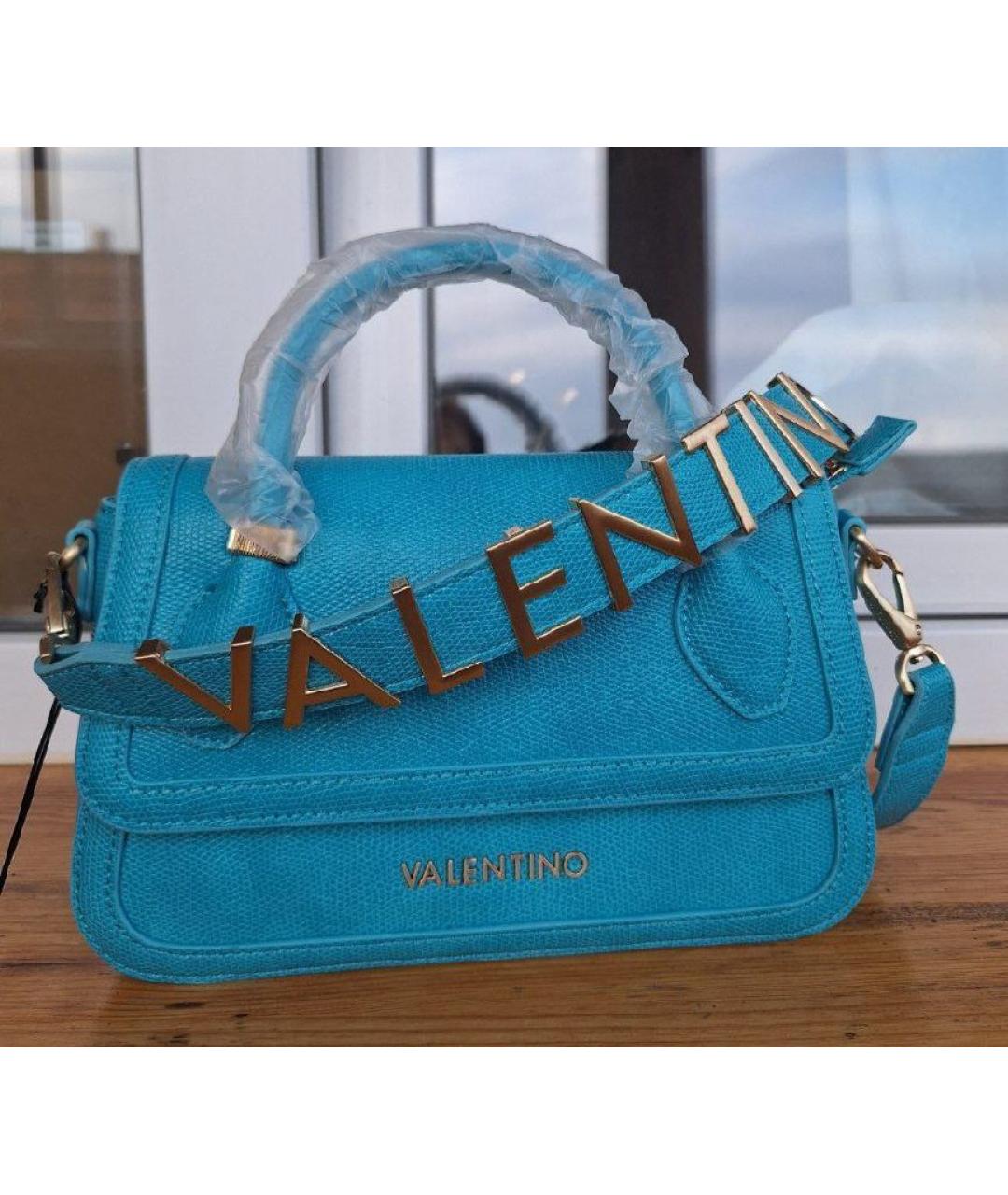 VALENTINO Бирюзовая сумка через плечо, фото 4