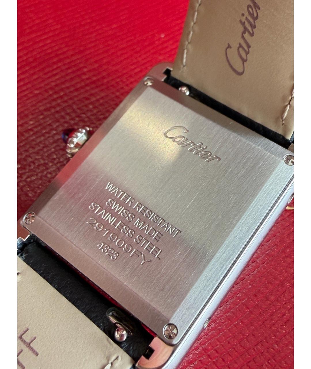 CARTIER Бежевые часы, фото 5