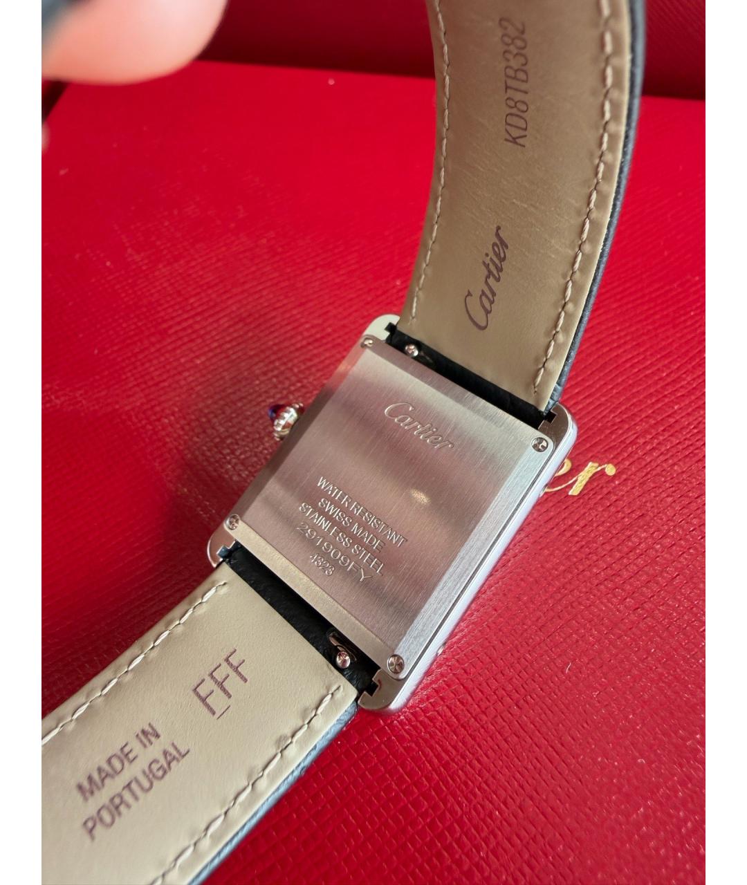 CARTIER Бежевые часы, фото 6