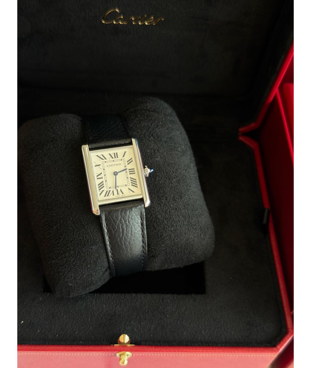CARTIER Бежевые часы, фото 9