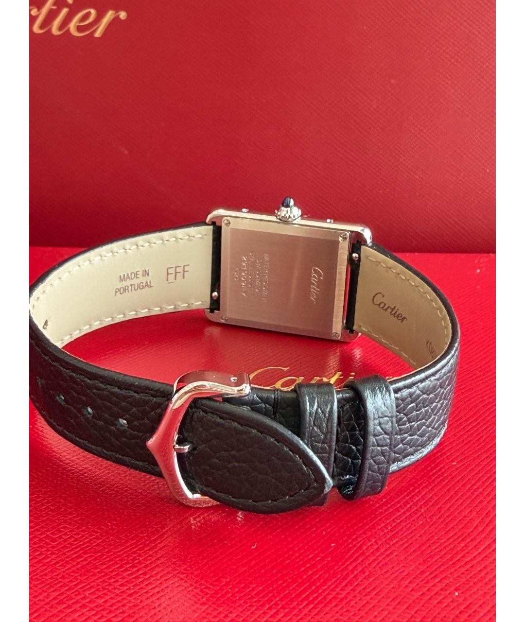 CARTIER Бежевые часы, фото 8