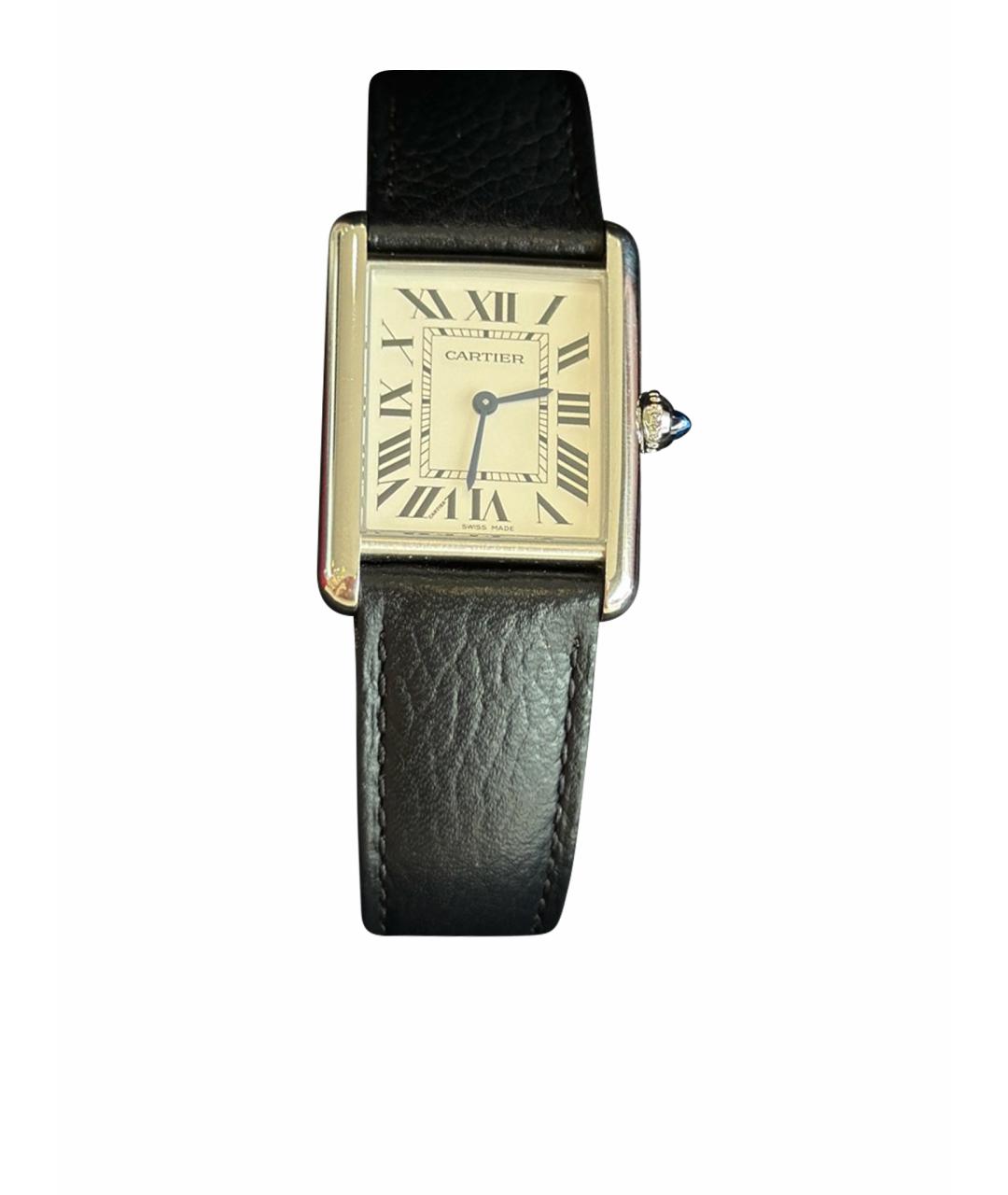 CARTIER Бежевые часы, фото 1