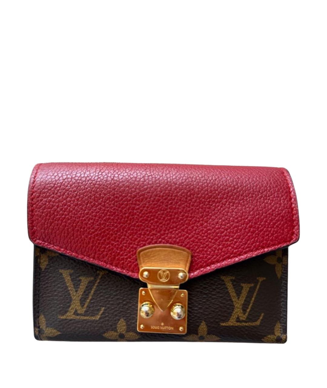 LOUIS VUITTON Красный кошелек, фото 1