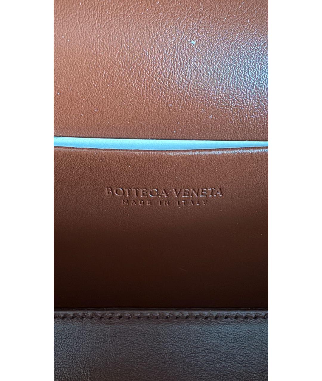 BOTTEGA VENETA Красная кожаная сумка через плечо, фото 7