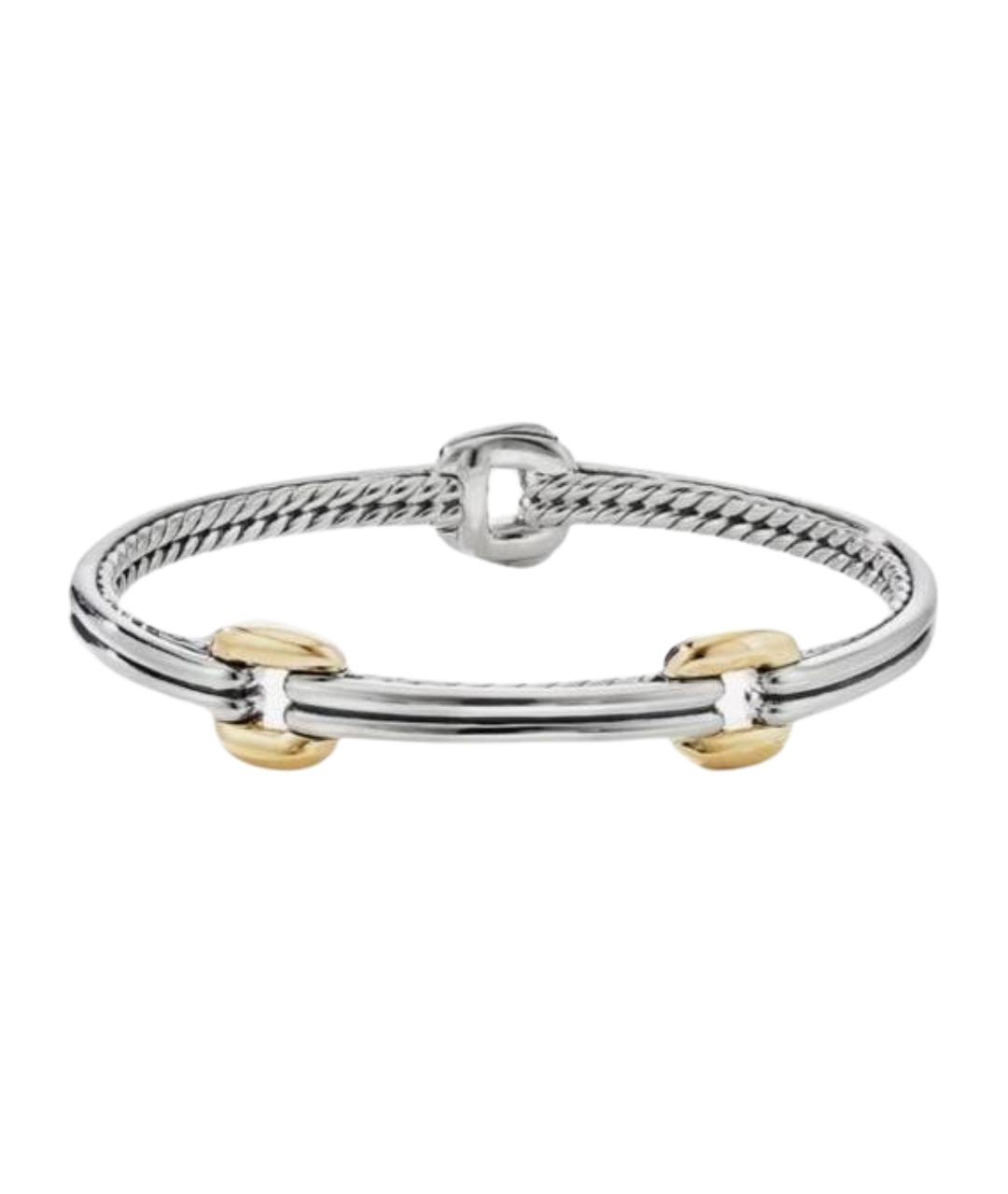 David Yurman Серебряный серебряный браслет, фото 1