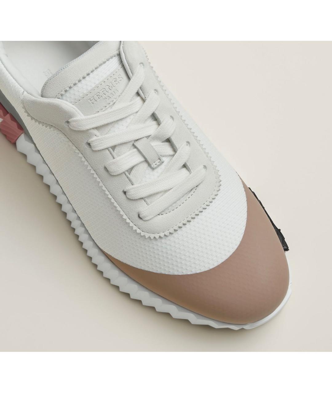 HERMES Мульти текстильные кроссовки, фото 5
