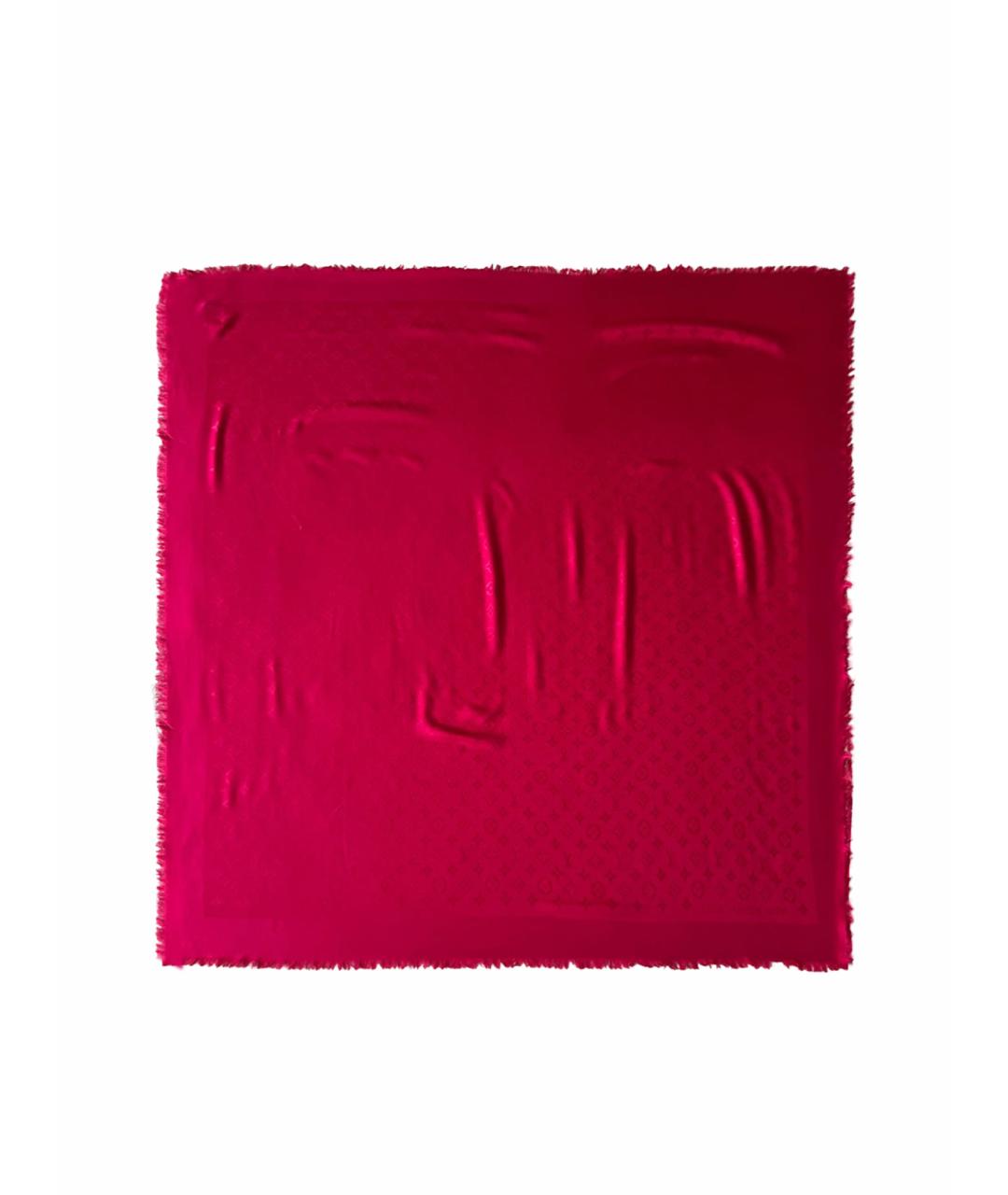 LOUIS VUITTON Фуксия шарф, фото 1
