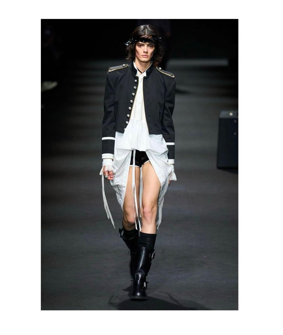 ANN DEMEULEMEESTER Черные носки, чулки и колготы, фото 3