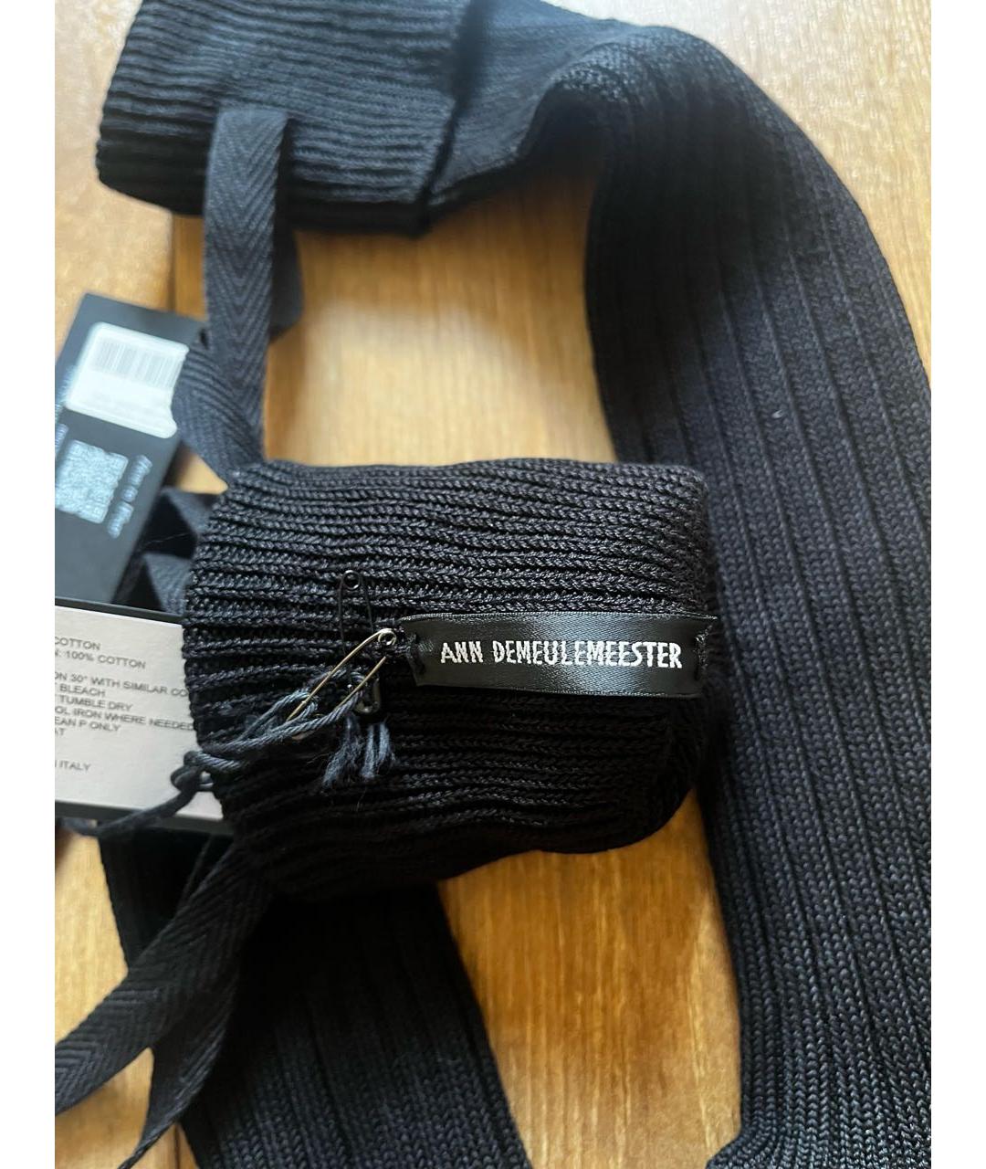 ANN DEMEULEMEESTER Черные носки, чулки и колготы, фото 6