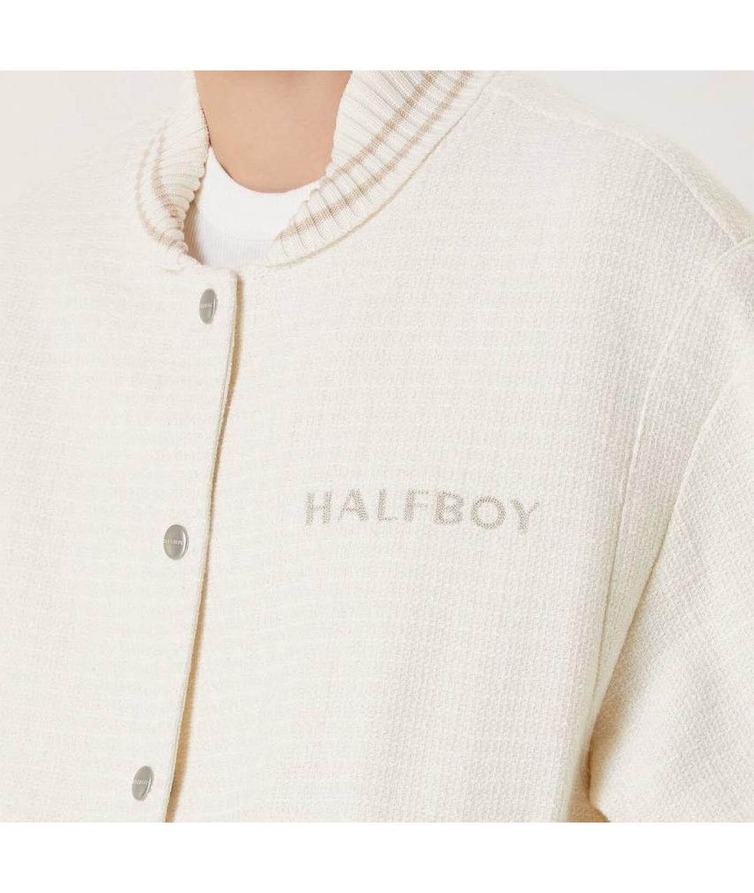 HALFBOY Белая куртка, фото 4