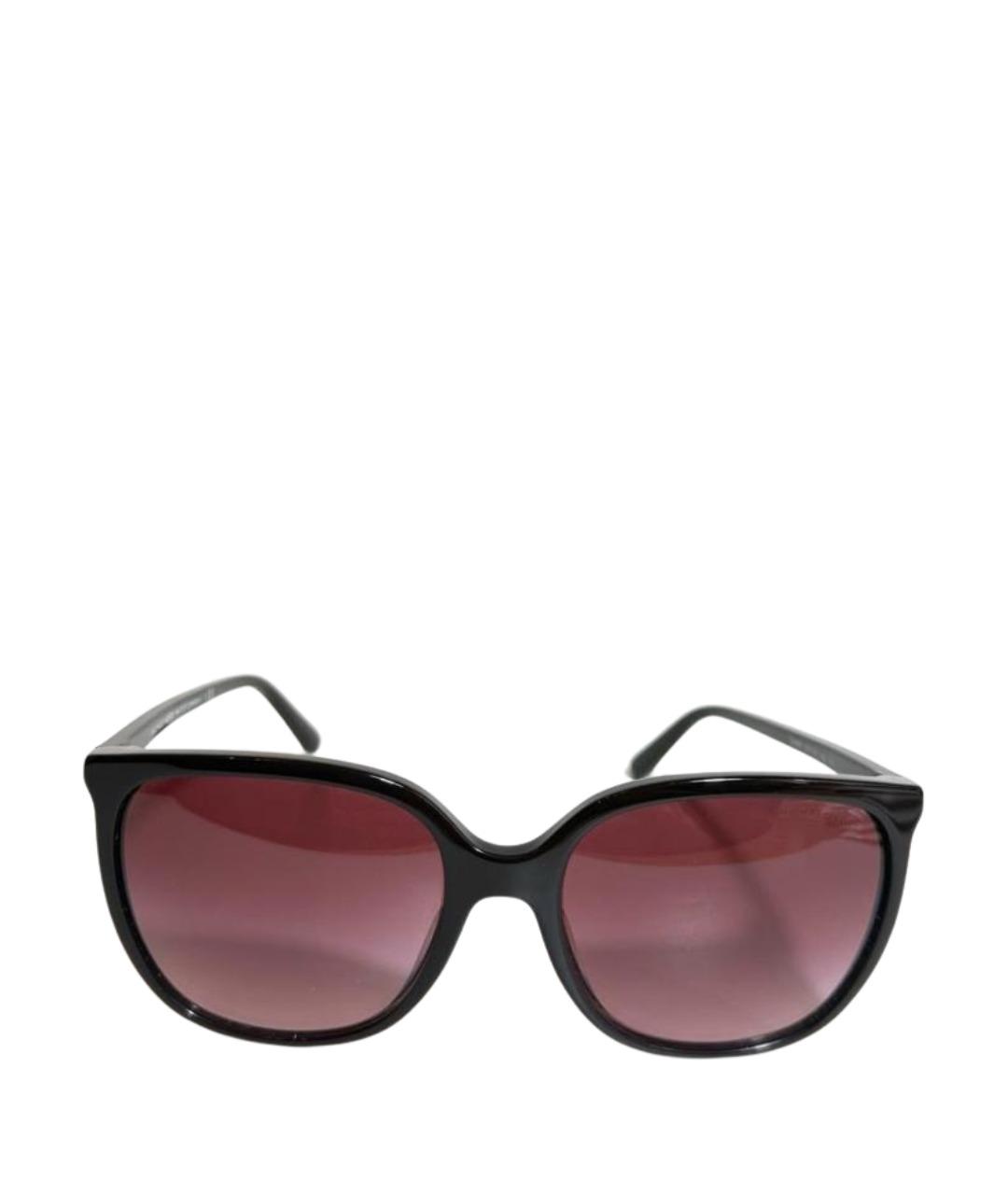 MICHAEL KORS Бордовые пластиковые солнцезащитные очки, фото 1