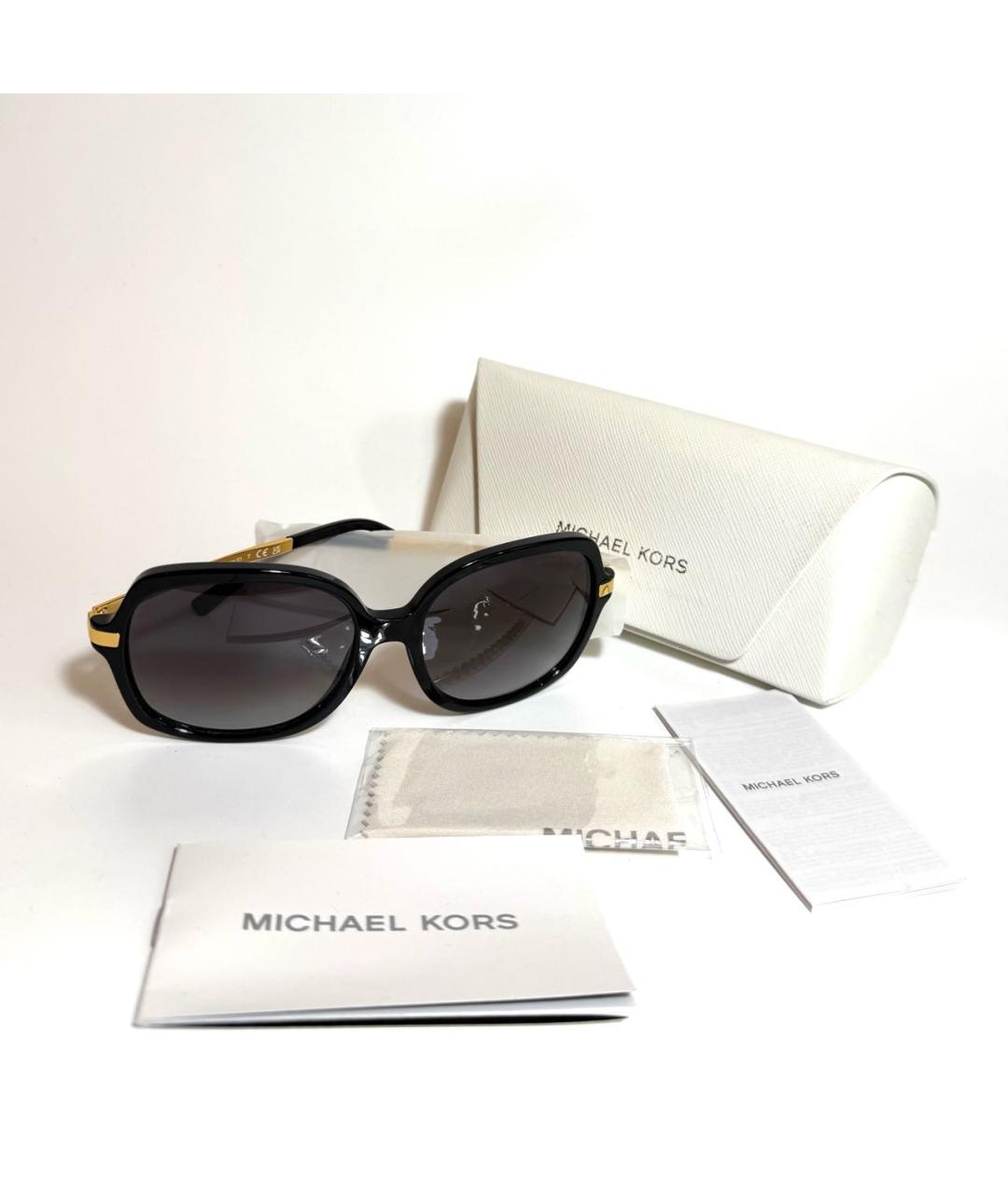 MICHAEL KORS Черные солнцезащитные очки, фото 5