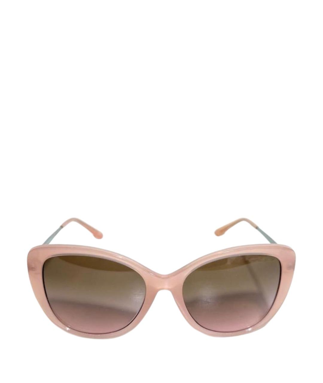 MICHAEL KORS Розовые пластиковые солнцезащитные очки, фото 1