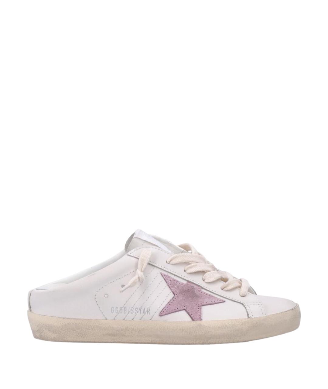 GOLDEN GOOSE DELUXE BRAND Кожаные мюли, фото 1