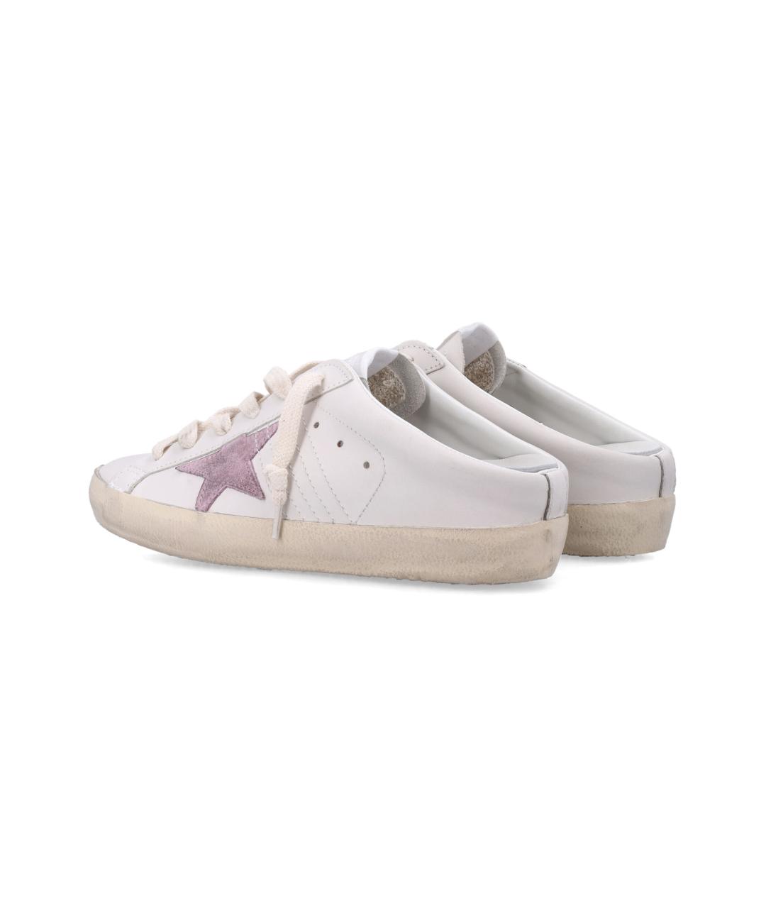 GOLDEN GOOSE DELUXE BRAND Кожаные мюли, фото 4