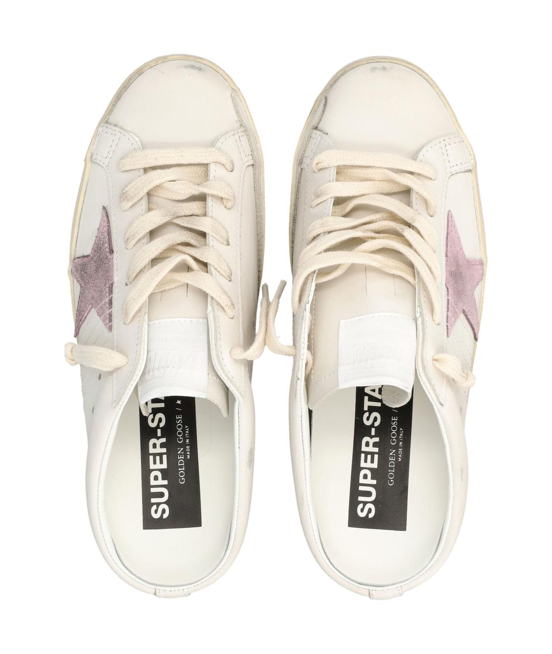 GOLDEN GOOSE DELUXE BRAND Кожаные мюли, фото 2