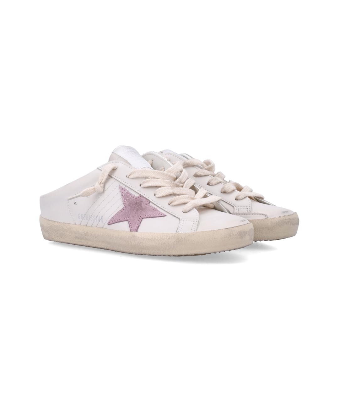 GOLDEN GOOSE DELUXE BRAND Кожаные мюли, фото 3
