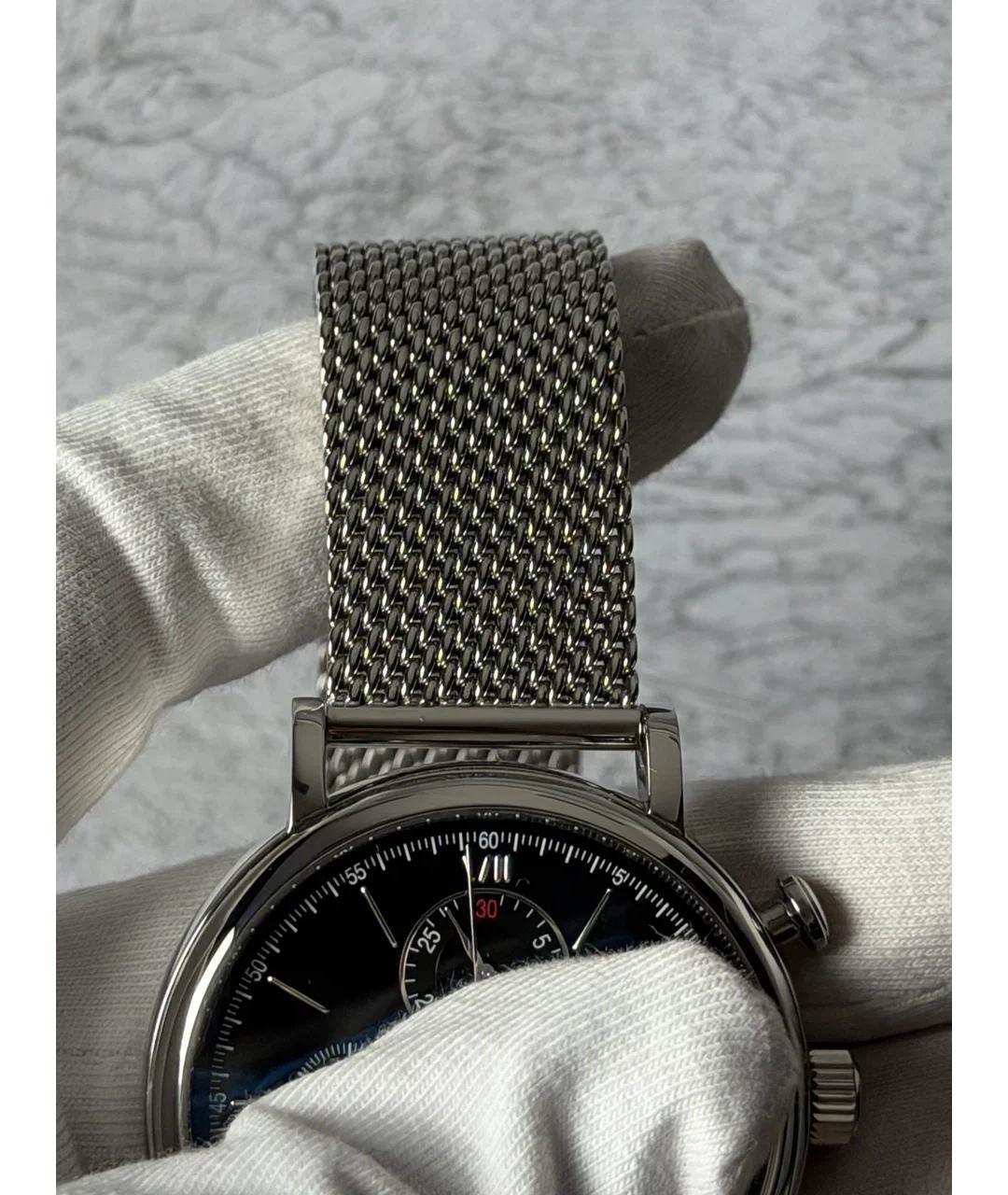 IWC Schaffhausen Черные металлические часы, фото 6