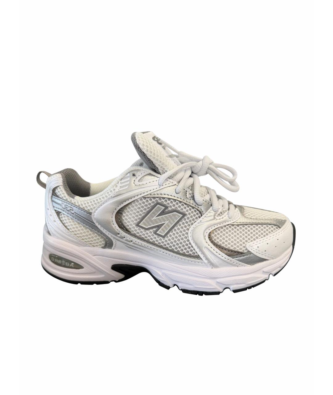 NEW BALANCE Белые текстильные кроссовки, фото 1
