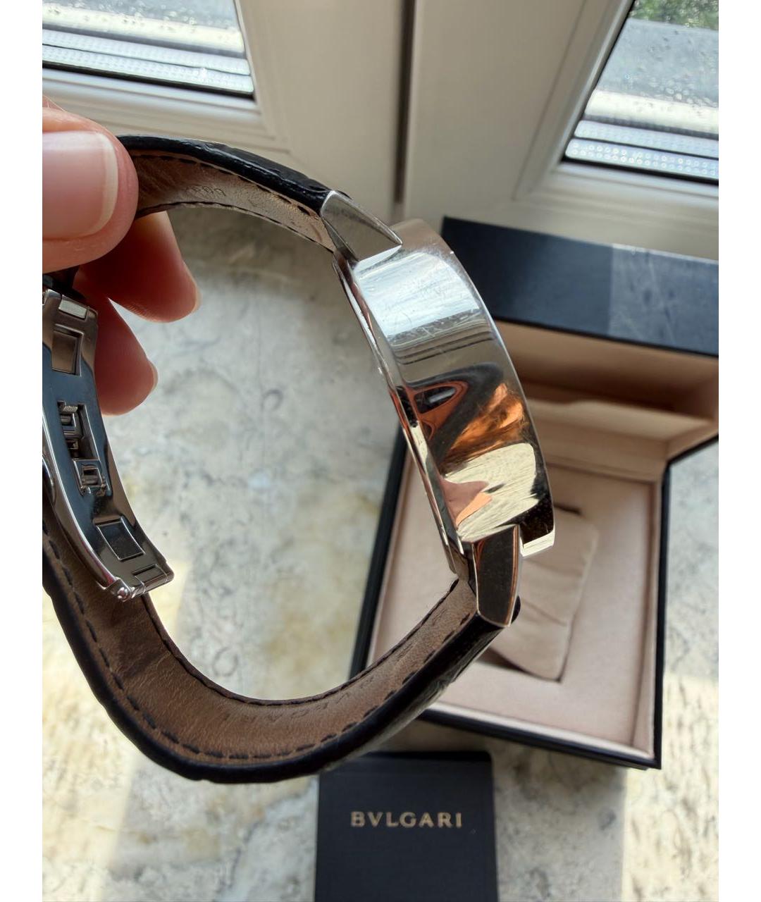BVLGARI Белые часы, фото 7