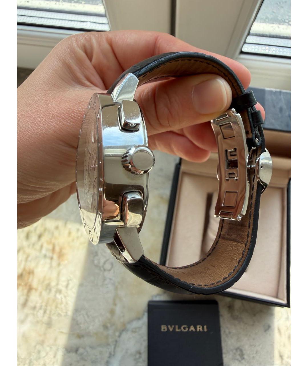 BVLGARI Белые часы, фото 6