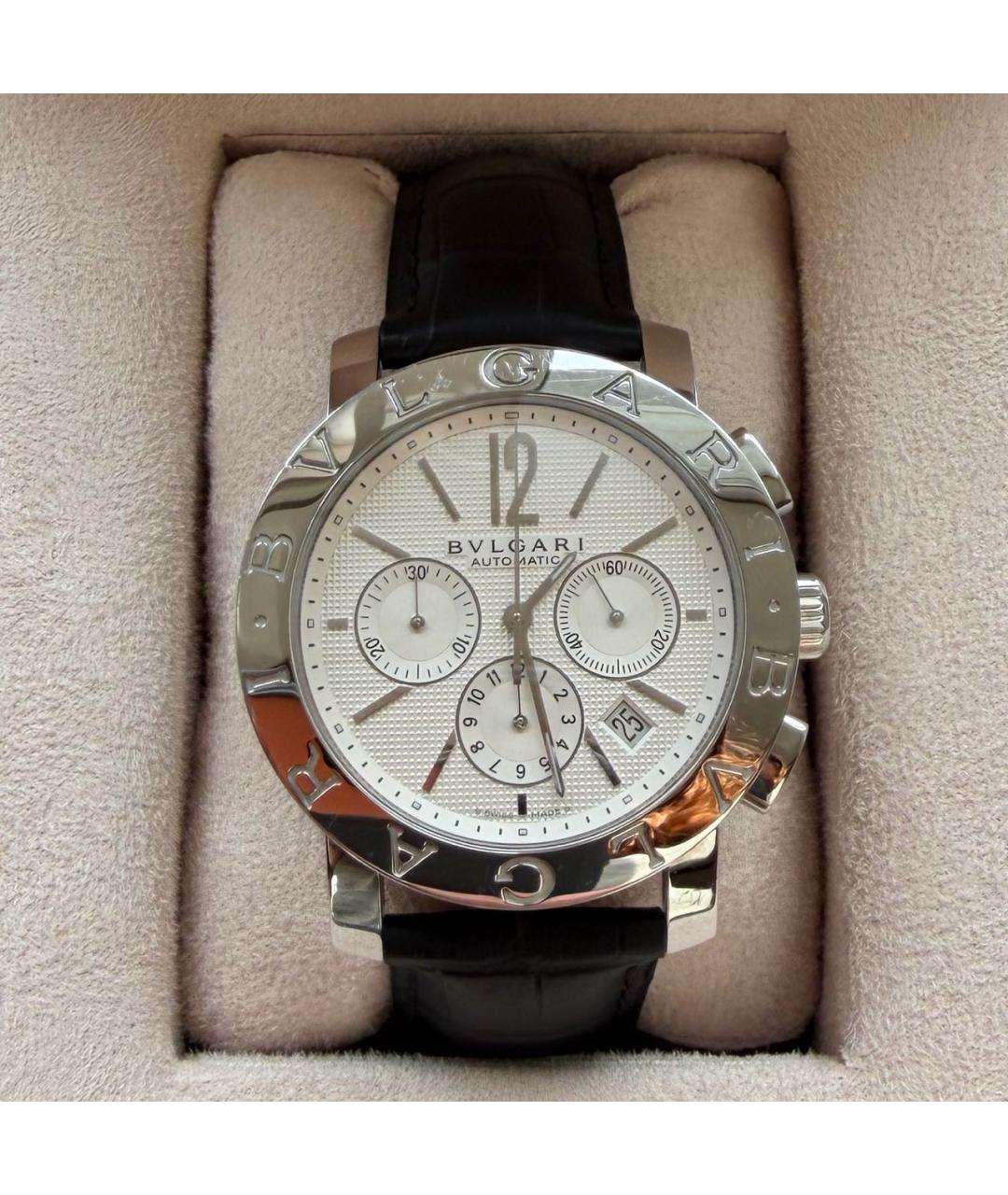 BVLGARI Белые часы, фото 8