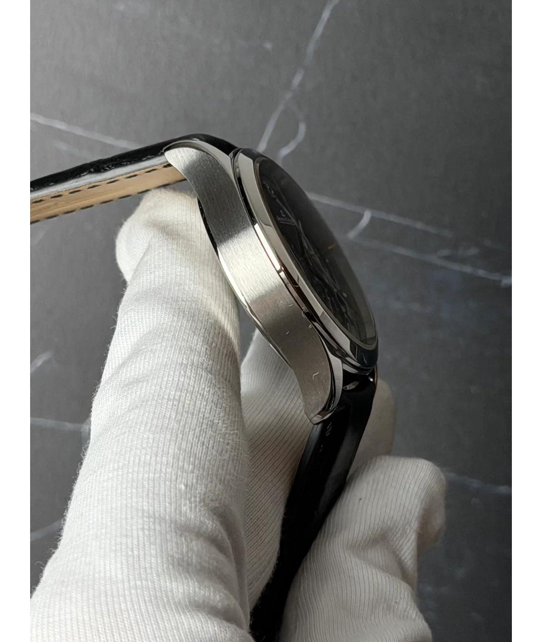 Jaeger LeCoultre Черные металлические часы, фото 4