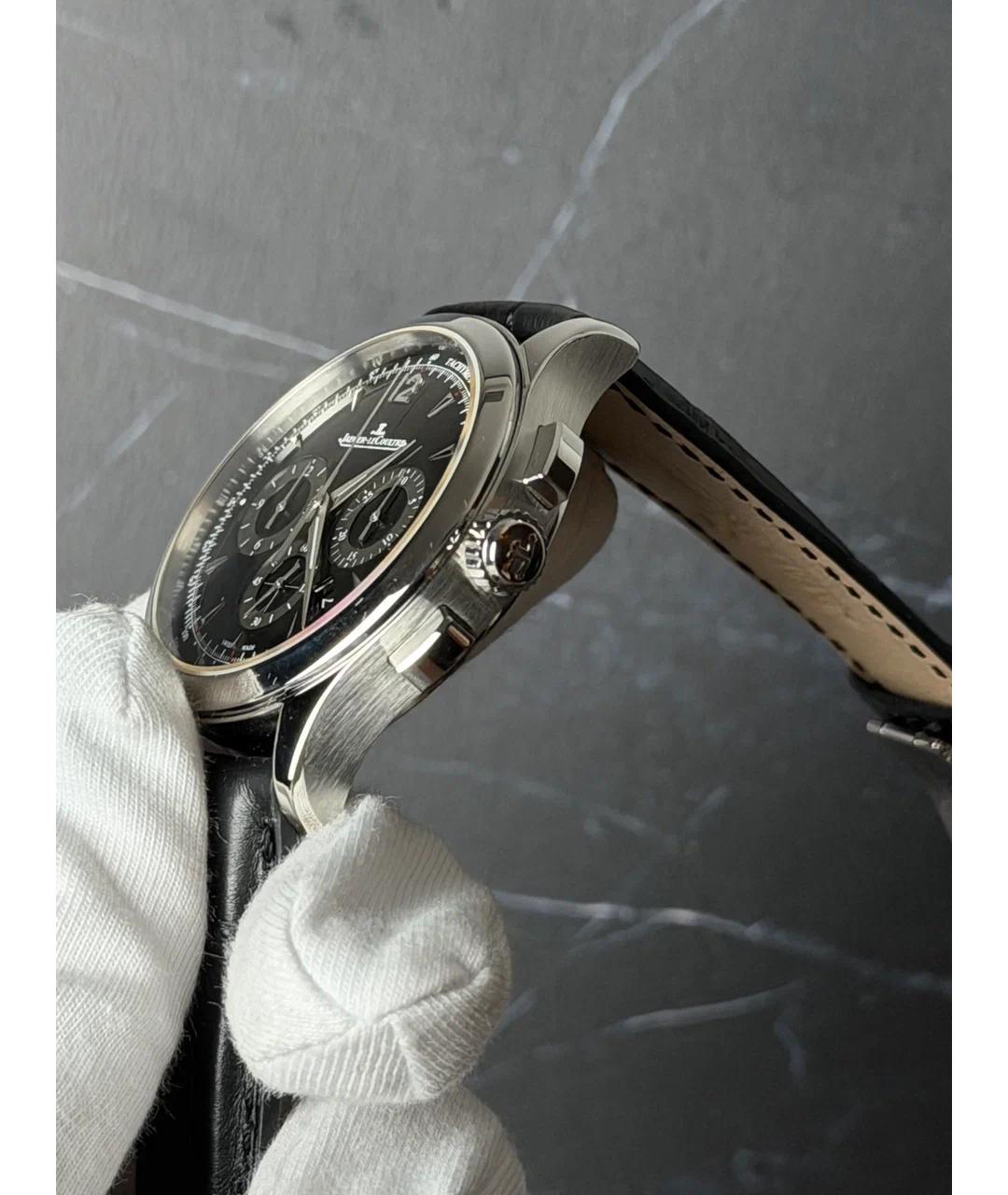 Jaeger LeCoultre Черные металлические часы, фото 3