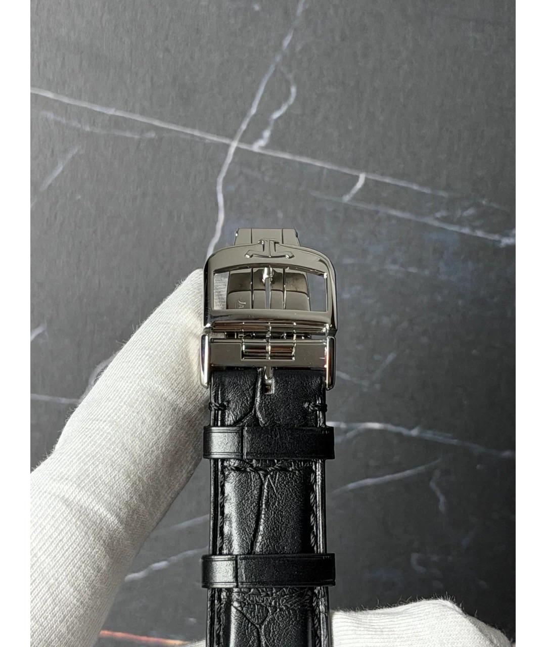 Jaeger LeCoultre Черные металлические часы, фото 7