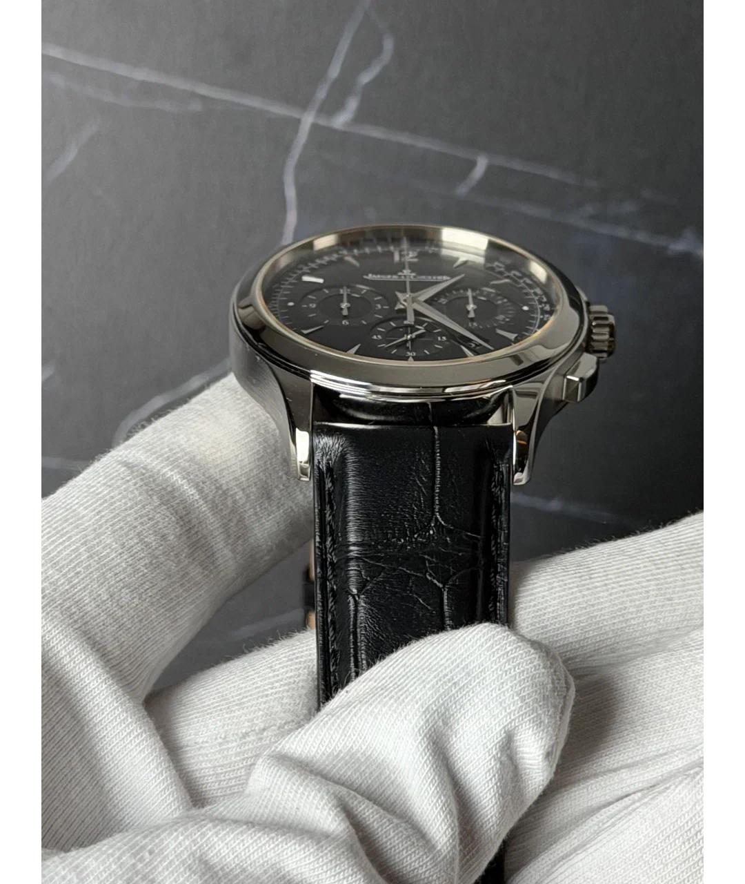 Jaeger LeCoultre Черные металлические часы, фото 5